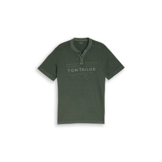 TOM TAILOR MAN Shirt deep leaf green