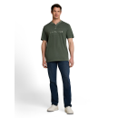 TOM TAILOR MAN Shirt deep leaf green