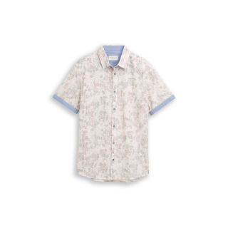 TOM TAILOR MAN Hemd offwhite