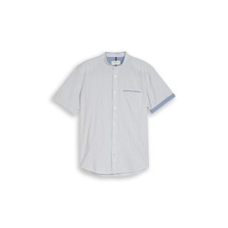 TOM TAILOR MAN Hemd white navy stripe