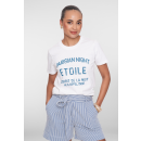 GEISHA Shirt offwhite/jeans blue