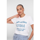 GEISHA Shirt offwhite/jeans blue
