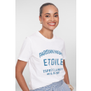 GEISHA Shirt offwhite/jeans blue
