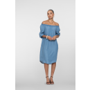 GEISHA Kleid mid blue denim