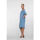 GEISHA Kleid mid blue denim