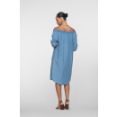GEISHA Kleid mid blue denim