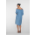 GEISHA Kleid mid blue denim