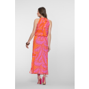 GEISHA Kleid fuchsia/orange