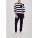 MONARI Sweatshirt marine ringel