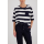 MONARI Sweatshirt marine ringel