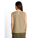 TOM TAILOR Women TOP olive white