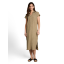 TOM TAILOR Woman Kleid olive white