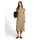 TOM TAILOR Woman Kleid olive white