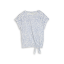 TOM TAILOR WOMEN Shirt white small leaves desgin