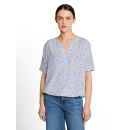 TOM TAILOR WOMEN Bluse white small leaves design