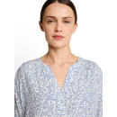 TOM TAILOR WOMEN Bluse white small leaves design