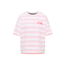 ELBSAND Shirt  Gry grenadine white stripe