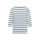 ELBSAND Shirt Celin seaweed white stripe