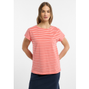 ELBSAND Shirt Selma grenadine papaya stripe