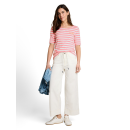 TOM TAILOR WOMEN Shirt pink white stripe