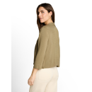 TOM TAILOR WOMEN Strickjacke silver olive