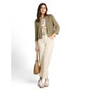 TOM TAILOR WOMEN Strickjacke silver olive
