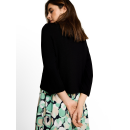 TOM TAILOR WOMEN Strickjacke deep black