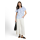 TOM TAILOR WOMEN Bluse blue flower dobby