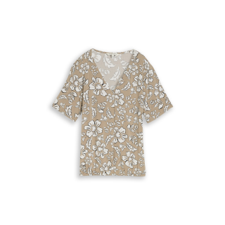 TOM TAILOR WOMEN Bluse olive big flower