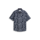 TOM TAILOR MAN Hemd navy palm