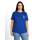 TOM TAILOR PLUS Shirt shiny royal blue
