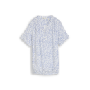 TOM TAILOR PLUS Bluse white small leaves