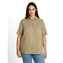 TOM TAILOR PLUS Bluse silver olive