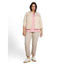 TOM TAILOR PLUS Shirt pink white stripe
