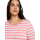 TOM TAILOR PLUS Shirt pink white stripe