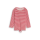 TOM TAILOR WOMEN Shirt red offwhite stripe