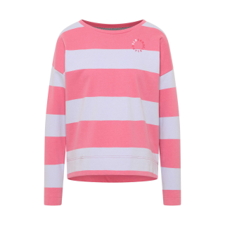 ELBSAND Sweat Hilma vintage rose lilac frost stripe