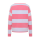 ELBSAND Sweat Hilma vintage rose lilac frost stripe