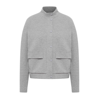ELBSAND Sweatjacke Suna cool heather grey
