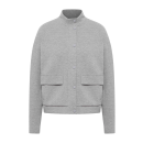 ELBSAND Sweatjacke Suna cool heather grey