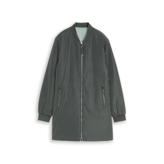 TOM TAILOR WOMEN Bomber Coat darkest olive