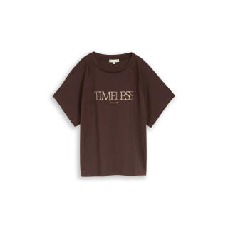 TOM TAILOR WOMEN Shirt java dark brown