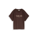 TOM TAILOR WOMEN Shirt java dark brown