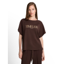 TOM TAILOR WOMEN Shirt java dark brown