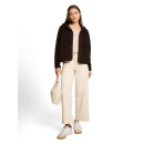 TOM TAILOR WOMAN Sweatjacke java dark brown
