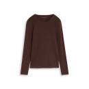 TOM TAILOR Woman Shirt java dark brown