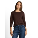 TOM TAILOR Woman Shirt java dark brown