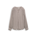 TOM TAILOR WOMEN Bluse small brown dot