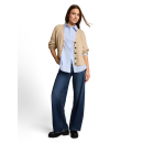 TOM TAILOR WOMEN Bluse mid blue white stripe