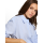 TOM TAILOR WOMEN Bluse mid blue white stripe